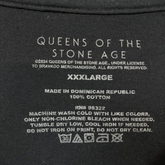 Queens of the Stone Age Snake and Dagger T-Shirt Size 3XL - Picture 4 of 4